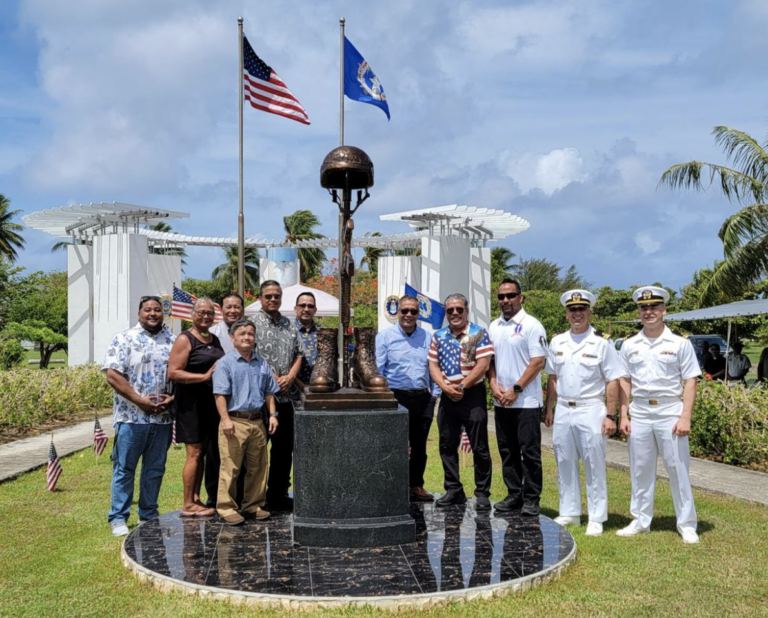 Tinian unveils Fallen Soldier Monument