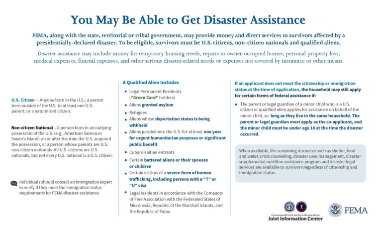 You May Be Able To Get Disaster Assistance