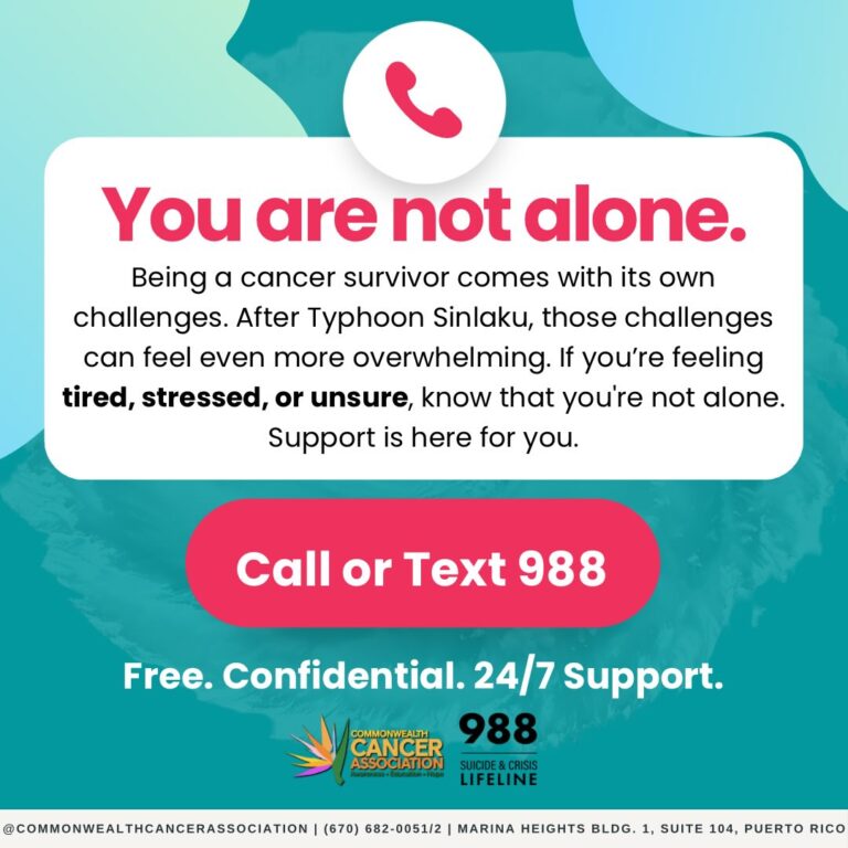 MESSAGE: You are not alone.