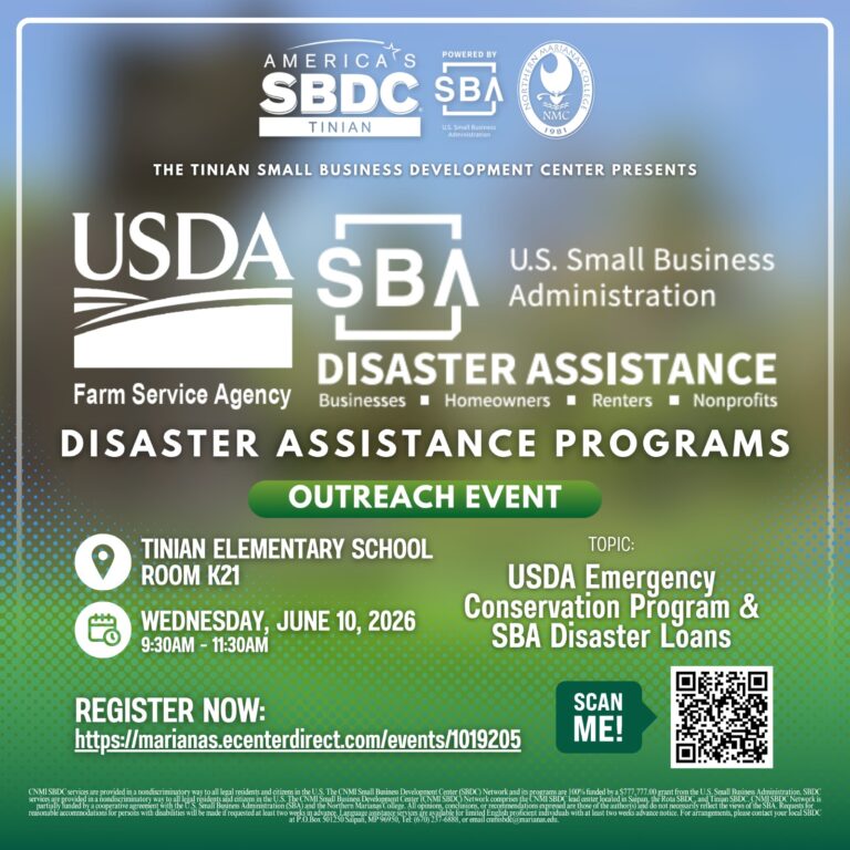 USDA Farm Service Agency and U.S. Small Business Administration Hosting Outreach Event